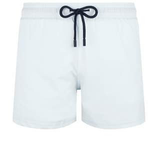 Men Others Solid - Men Swim Trunks Short and Fitted Stretch Solid, Glacier front view