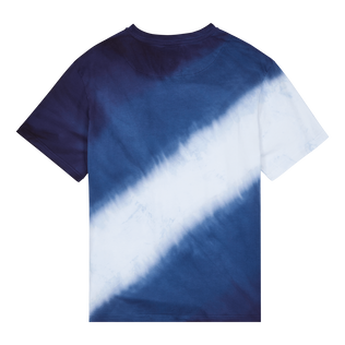 Tie & Dye T-Shirt aus Bio-Baumwolle für Herren Earthenware Rückansicht