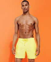 Men Swim Shorts Ultra-light and Packable Solid Mimosa front worn view