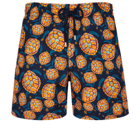 男士 Carapaces 泳裤 Navy 正面图