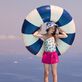 Provencal Turtle Badeanzug für Mädchen Thalassa Details Ansicht 2