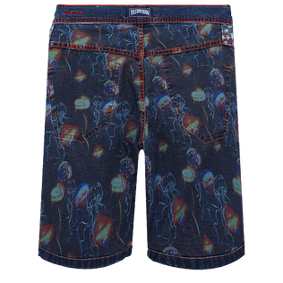 Men 5-Pockets Denim Bermuda Neo Medusa Med denim w2 front worn view
