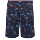 Men 5-Pockets Denim Bermuda Neo Medusa Med denim w2 front worn view
