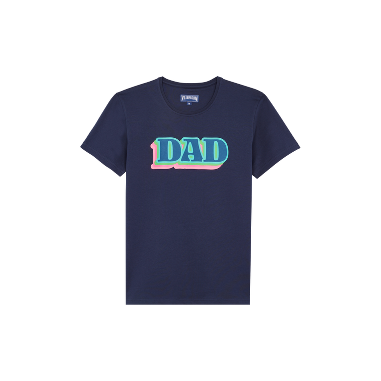 Vilebrequin Text-print T-shirt In Blue