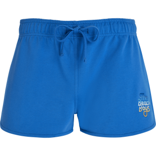 Women Shorty Gradient Embroidered Logo - Vilebrequin x The Beach Boys Earthenware front view