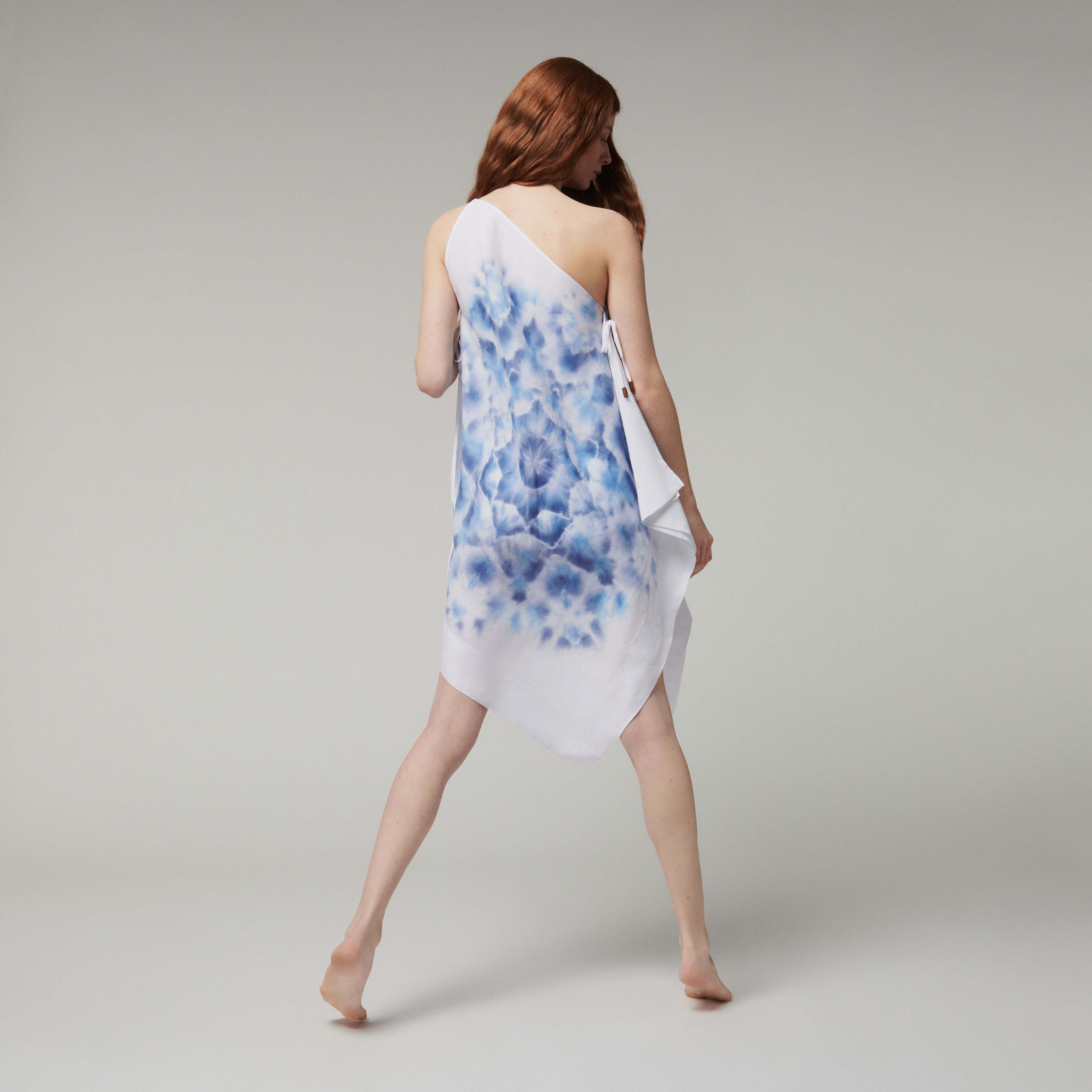 Vestido estampado tie on sale dye