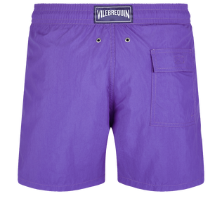 Bañador con estampado Ronde De Tortues reactivo al agua para hombre Purple blue vista trasera