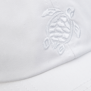 Kids Cap Solid White details view 1