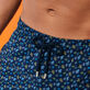Men Short Swim Shorts Micro Tortues Rainbow Navy details view 3