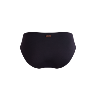 Braguitas de bikini de talle medio y color liso para mujer Marrakech vista trasera