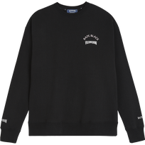 Sweatshirt homme en coton imprimé Turtles - Vilebrequin x BAPE® BLACK Noir vue de face