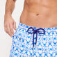 Ikat Medusa Badeshorts für Herren Weiss Details Ansicht 1