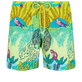 Bañador con estampado Jungle Rousseau para hombre Jengibre vista frontal
