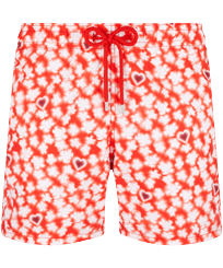 Men Swim Shorts Attrape Coeur Poppy red front view