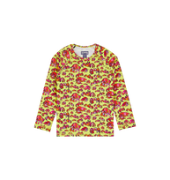 男童 Hermit Crabs 长袖防晒衣 Chartreuse 正面图