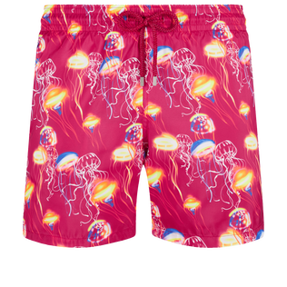 Men Ultra-light and packable Swim Trunks Neo Medusa Burgundy front view