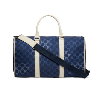 Travel Bag 72H Turtle Monogram Navy front view