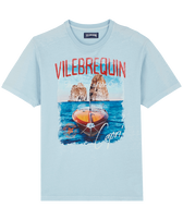 T-shirt en coton homme Capri Divin vue de face