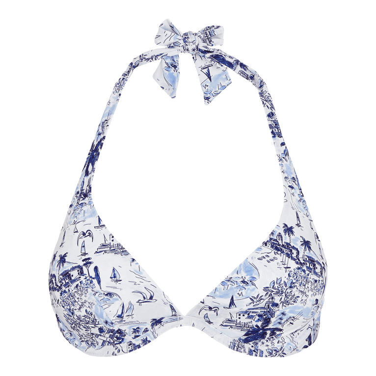 Riviera Bikinioberteil Mit Bügel Für Damen - Faith - Blau - Größe XS - Vilebrequin