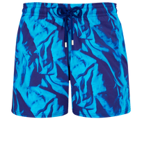 男士 Les Draps Froissés 弹力游泳短裤 Neptune blue 正面图