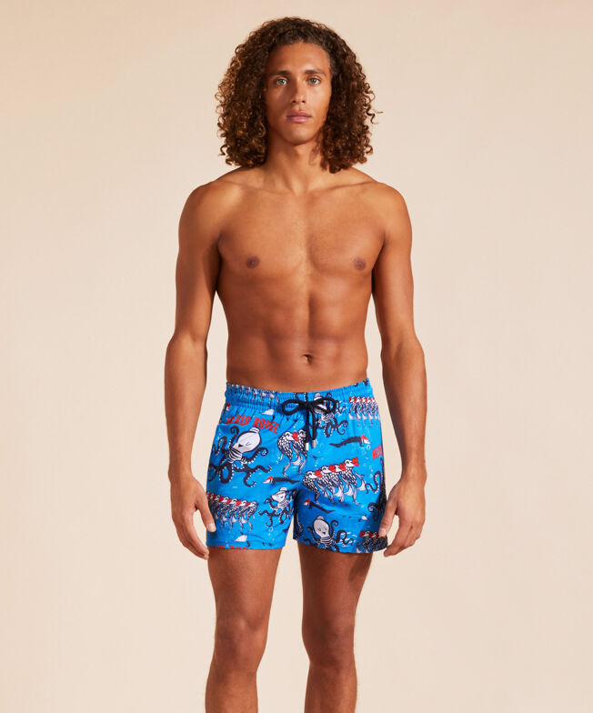 Men Stretch Swim Shorts Au Merlu Rouge Vilebrequin