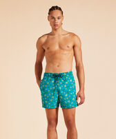 Men Swim Shorts Embroidered Ronde des Tortues - Limited Edition Ivy 正面穿戴视图