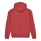 Unisex Linen Sweatshirt Solid China red 后视图