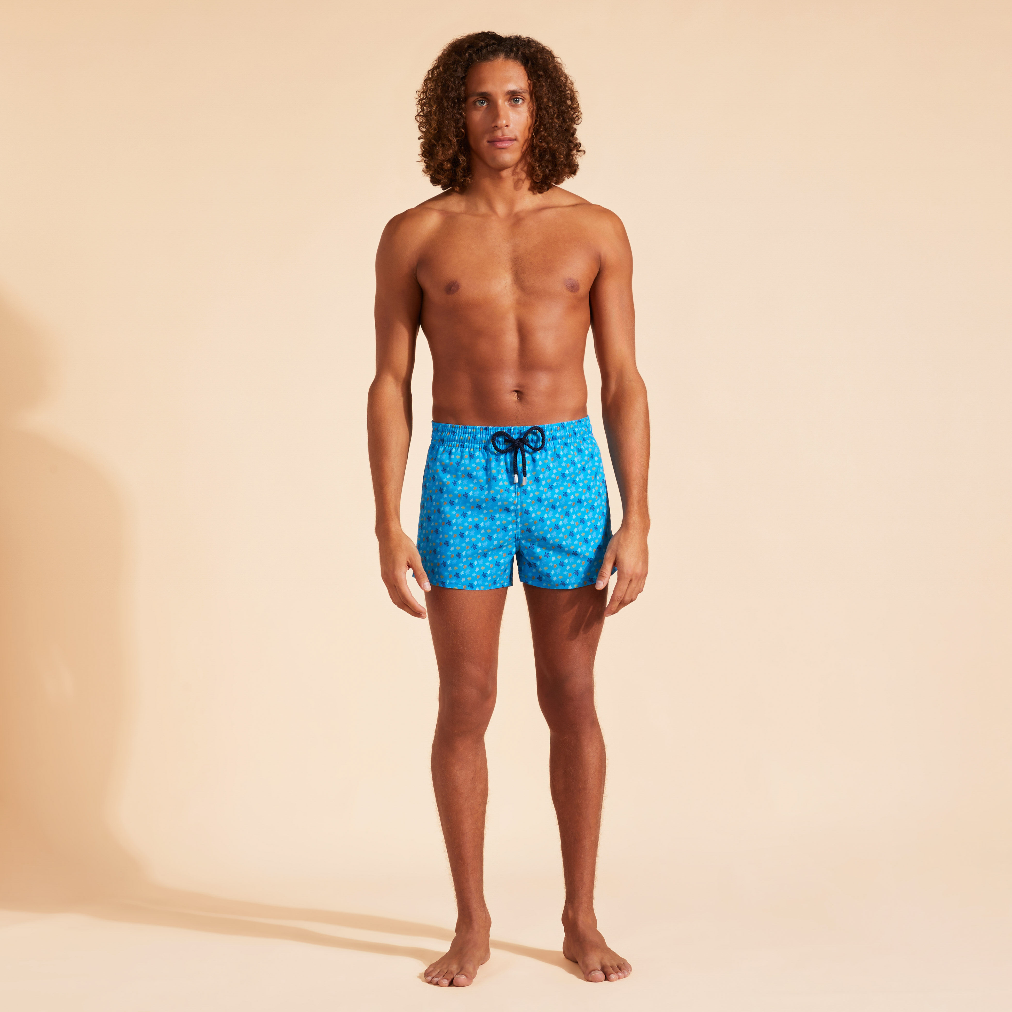 Men Short Swim Shorts Micro Ronde Des Tortues Rainbow Vilebrequin