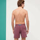 Bañador de color liso para hombre Murasaki vista trasera desgastada