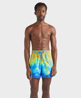 Men Swim Shorts Bathymétrie Des Oceans Palace 正面穿戴视图