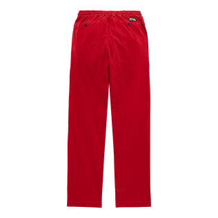 Pantalón de chándal con estampado Micro Dot Garbadine para hombre Rojo vista trasera