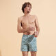 Maillot de bain court strech ceinture plate homme Gulf Stream Thalassa vue portée de face
