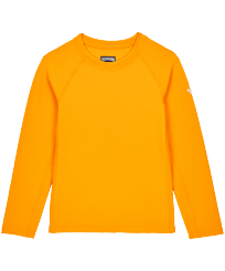T-shirt Anti UV Enfants Textured Solid Tournesol vue de face