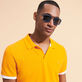 White Tulipwood Women and Men Sunglasses - VBQ x Shelter Navy back worn view