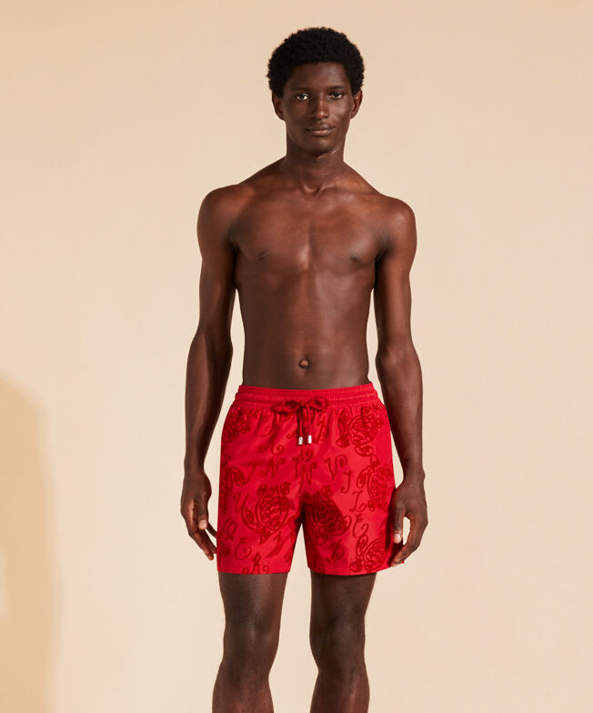 Men s Red Swim Shorts Vilebrequin Official
