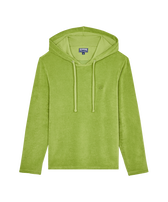 Camiseta de manga larga con capucha de tejido terry para hombre Camouplage vista frontal