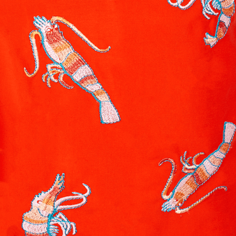 Men Swim Trunks Embroidered 1983 Crevette et Poisson - Limited Edition Medlar print
