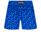 Bañador con estampado Micro Ronde Des Tortues para niño Mar azul vista trasera
