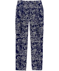 Pantaloni Macro Octopussy bambino Blu marine vista frontale
