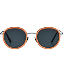 White Tulipwood Women and Men Sunglasses - VBQ x Shelter Tomette front view