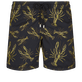 Costume da bagno uomo ricamato Lobsters - Edizione limitata Nero vista frontale
