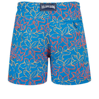 Men Swim Shorts Embroidered Raiatea - Limited Edition Earthenware back view