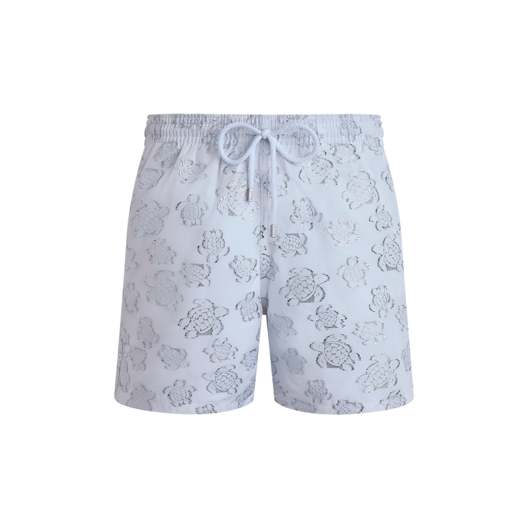 Vilebrequin Ronde Des Tortues Swim Shorts In Blue