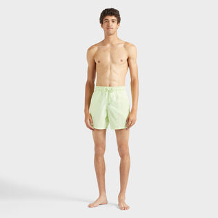 Solid Badeshorts für Herren Macaroon Vorderseite getragene Ansicht