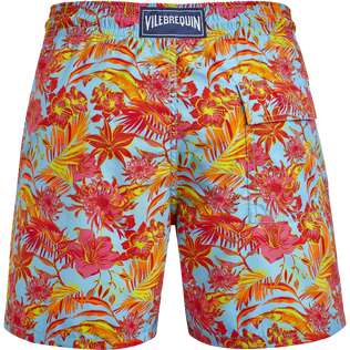 男士 Tahiti Flowers 游泳短裤 Santorini 后视图