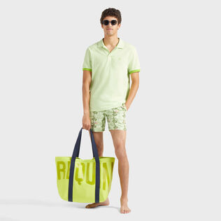 Men Swim Trunks Embroidered Seaweed - Limited Edition Macaroon details view 1