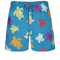 Bañador con bordado Ronde Tortues Multicolores para hombre - Edición limitada Calanque vista frontal