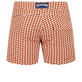 Pantaloncini mare uomo corti elasticizzati con cintura piatta Micro Mouettes Straw vista posteriore