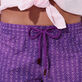 Pantalón corto de baño con estampado Valentine's Day para mujer Orquidea detalles vista 3