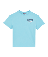Boys Organic Cotton T-shirt Requins Santorini front view